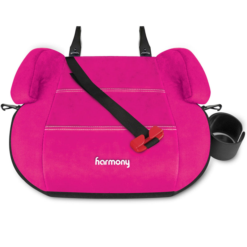 Harmony Backless Booster Elite, Fits Kids 34–57-in Tall, Pink R3