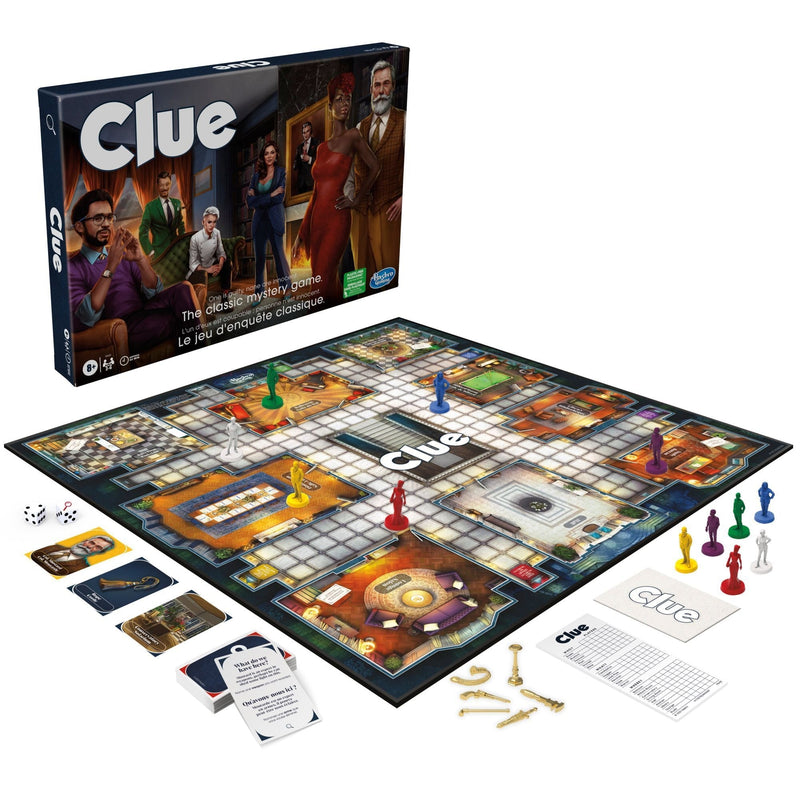 Hasbro Games Clue Classic Mystery Board Game, Ages 8+ M6