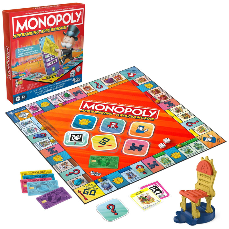Hasbro Games Monopoly App Banking Board Game for Ages 8+ N0