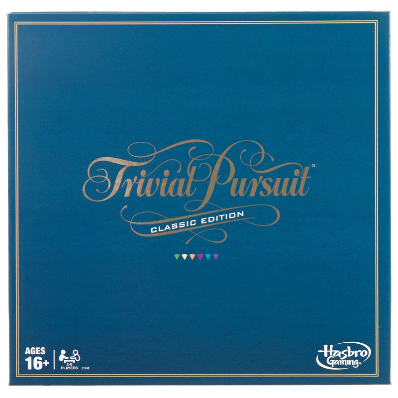 Hasbro Games Trivial Pursuit Classic, English, Ages 16+ D8