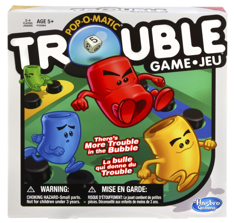 Hasbro Trouble Board Game Set for Kids, Ages 5+ E6