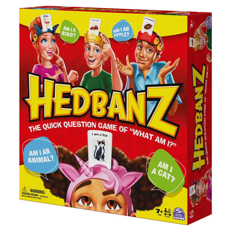 Hedbanz 2nd Edition Picture Guessing Board Game, Ages 7+ S6