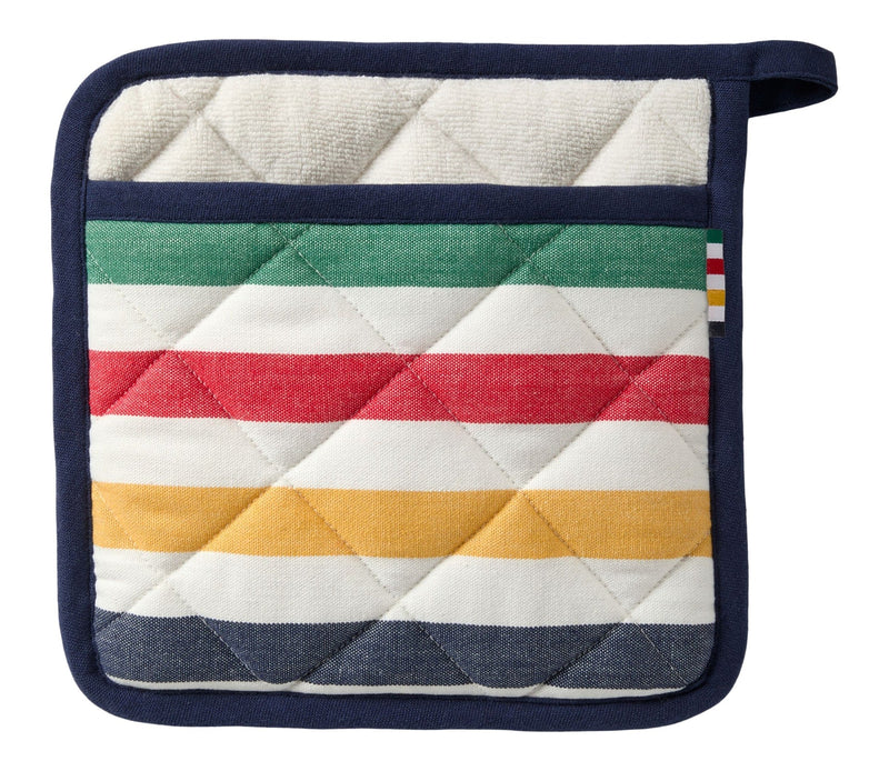 Hudson's Bay Stripes Signature Pot Holder, Multi-Coloured U7
