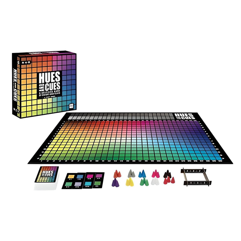 Hues and Cues Colour-Guessing Party Game for 3-10 Players D4