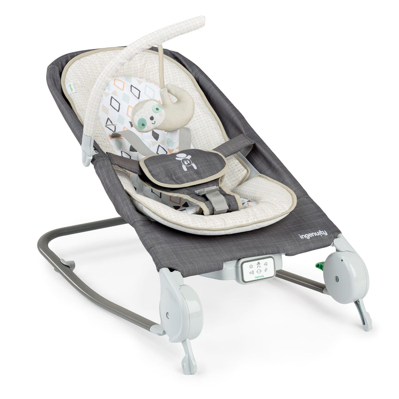 Ingenuity Happy Belly Rock-to-Bounce Massage Seat, Parker L2