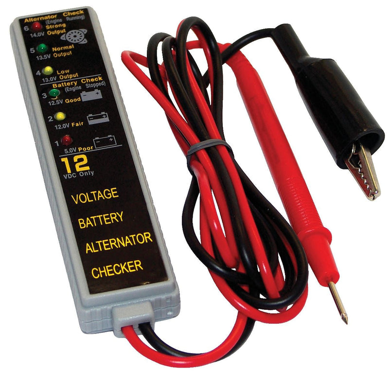 Invincible Marine 12V Battery Meter with LED Display Q8