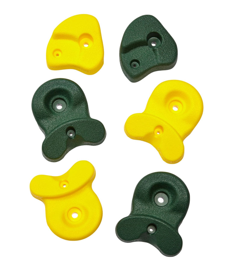 KidKraft Outdoor Swingset Accessory Climbing Holds/Grips/Rocks, 6-pk, Ages 3-10 J3
