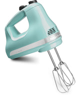 KitchenAid Ultra Power 5-Speeds Hand Mixer with Turbo Beater Aqua Sky