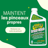 Krud Kutter Brush-Wash Cleaner & Renewer For Oil, Latex & Enamel Paint, Non-Toxic, 946-mL