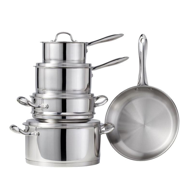 Lagostina Avanti Stainless Steel Cookware Set, 9-pc X1