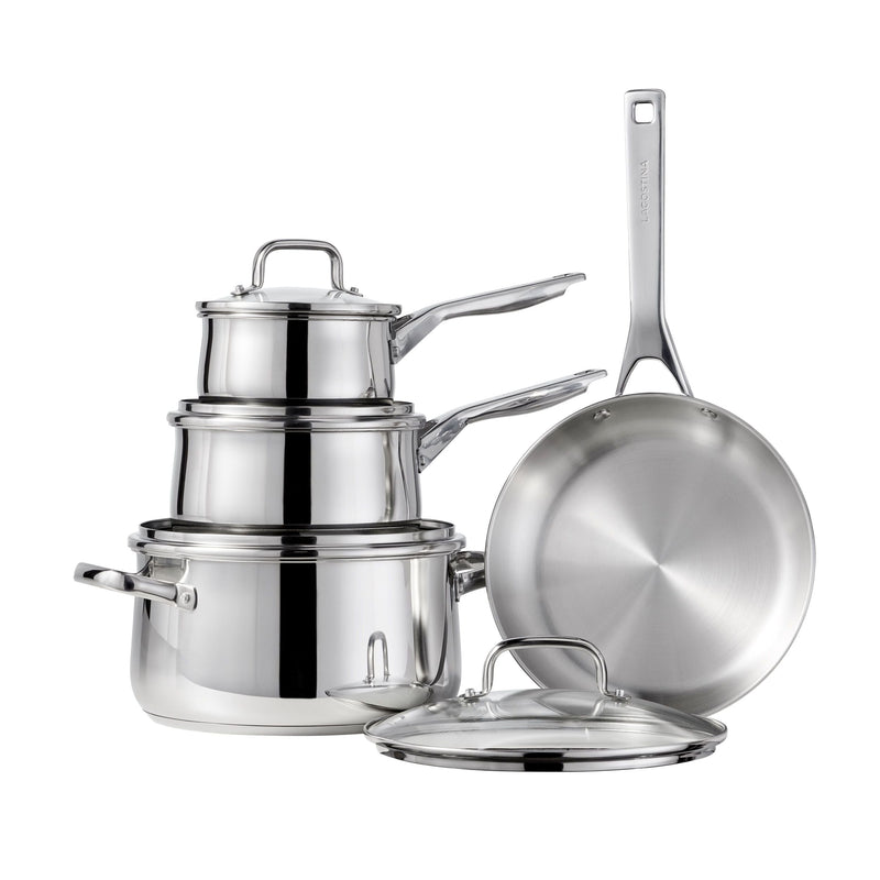 Lagostina Classico Stainless Steel Cookware Set, 8-pc Z9