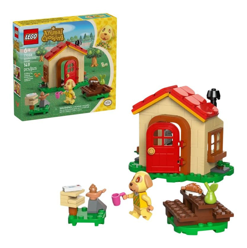 LEGO Animal Crossing Goldie's Cozy House - 77058, 149-pcs. Ages 6+ L7