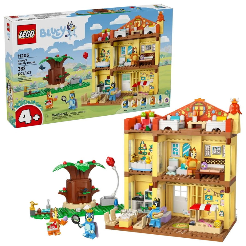 LEGO Bluey's Family House - 11203, 382-pcs, Ages 4+ C7