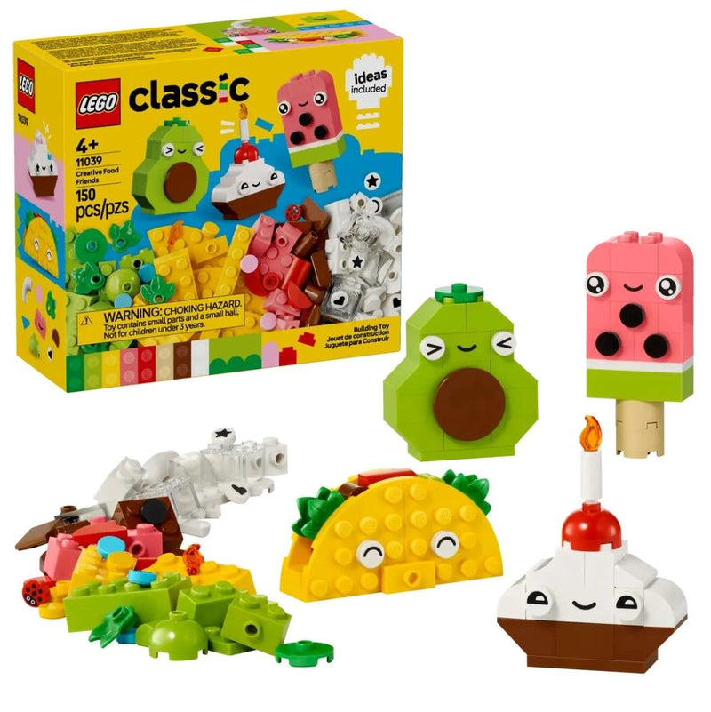 LEGO Classic Creative Food Friends - 11039, 150-pcs, Ages 4+ Z6