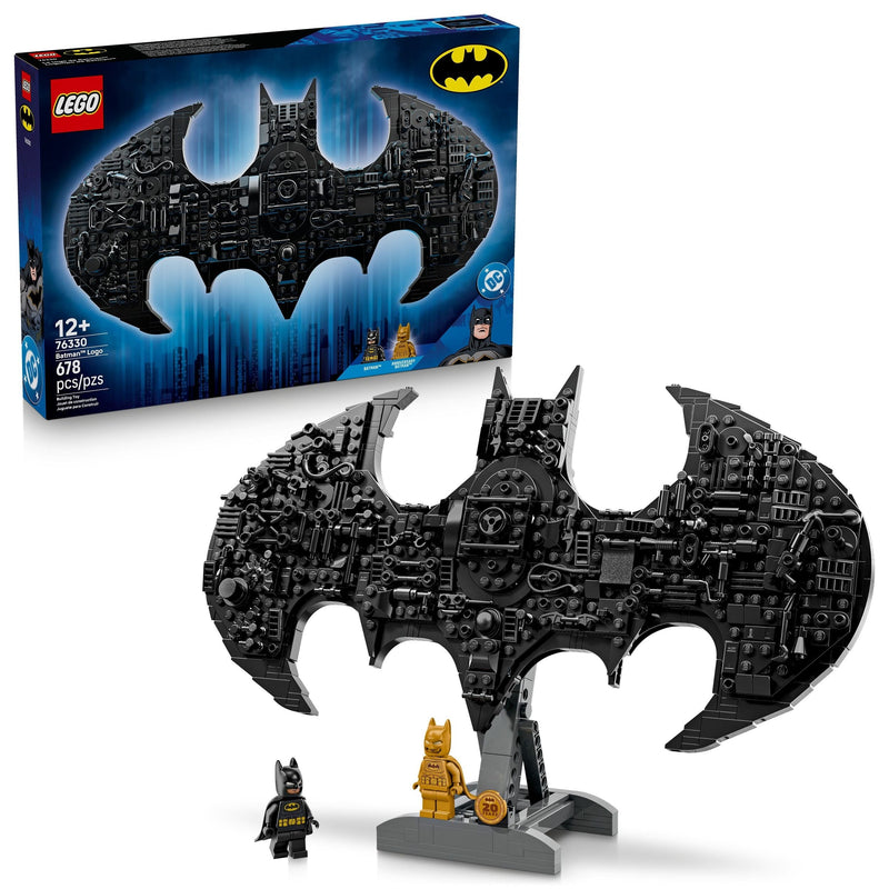 LEGO DC Batman: Batman Logo Building Set - 76330, 678-pcs, Ages 12+ D1