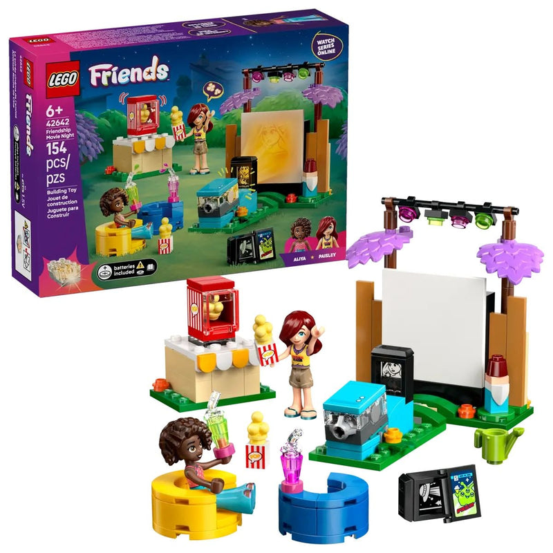 LEGO Friends 42642 Friendship Movie Night, 154-pc G0