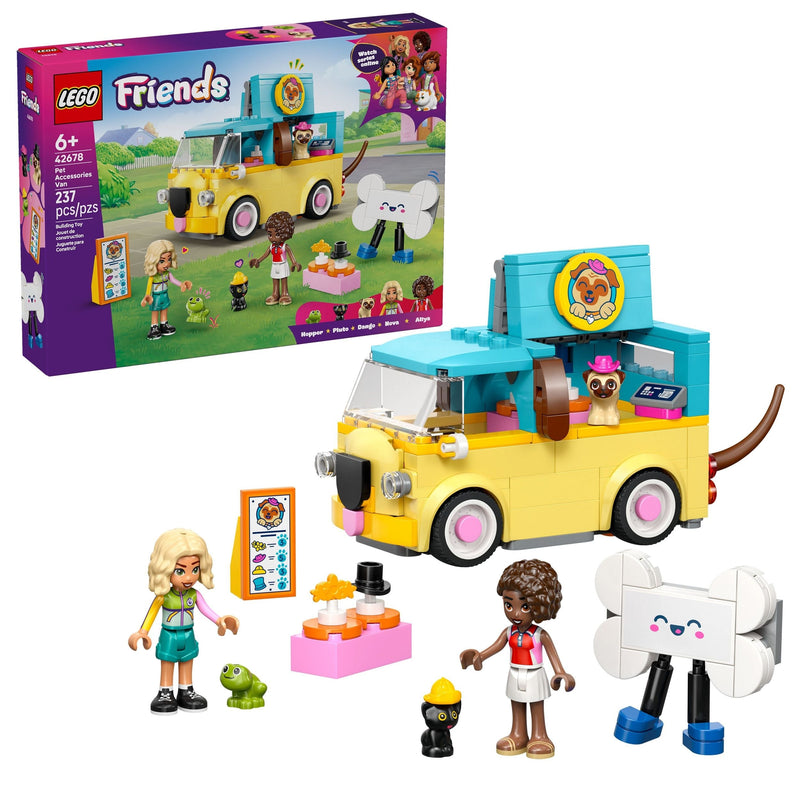LEGO Friends Pet Accessories Van - 42678, 237-pcs, Ages 6+ K4