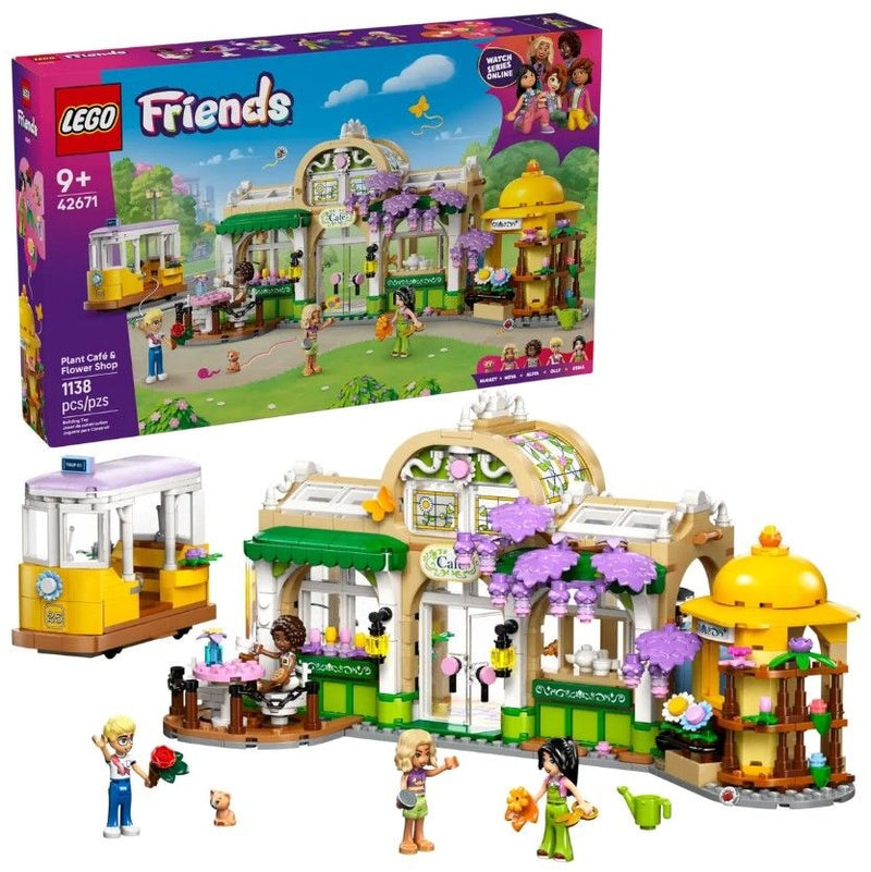 LEGO Friends Plant Café and Flower Shop - 42671, 1138-pcs, Ages 9+ I4