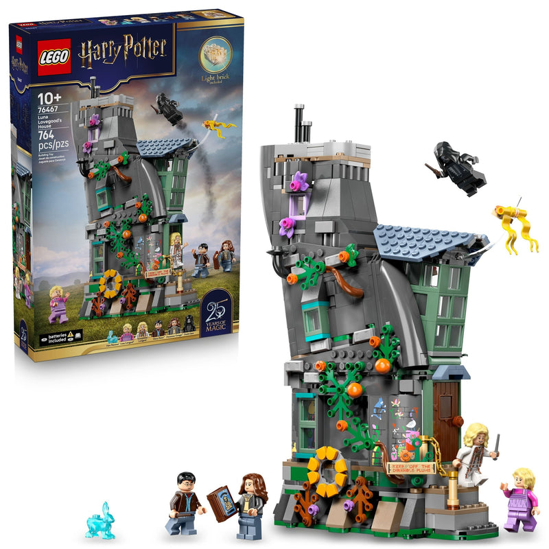LEGO Harry Potter Luna Lovegood's House Toy Building Set- 76467, 764-pcs, Ages 10+ R8