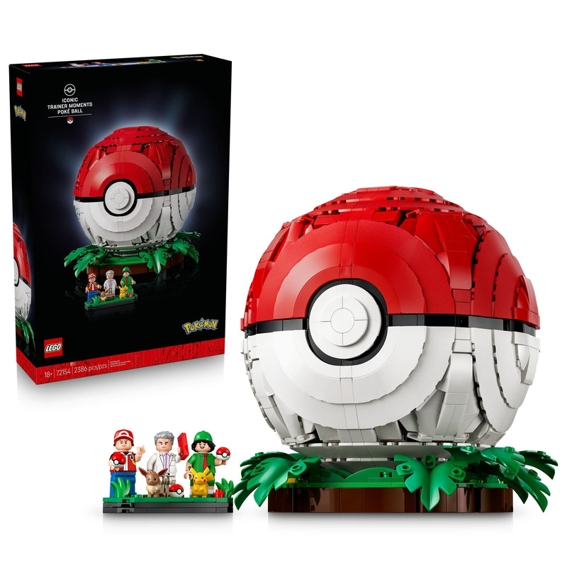 LEGO Iconic Trainer Moments Poké Ball 72154 M2