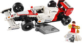 LEGO Icons McLaren MP4/4 & Ayrton Senna Race Car- 10330, 693-pcs, Ages 18+
