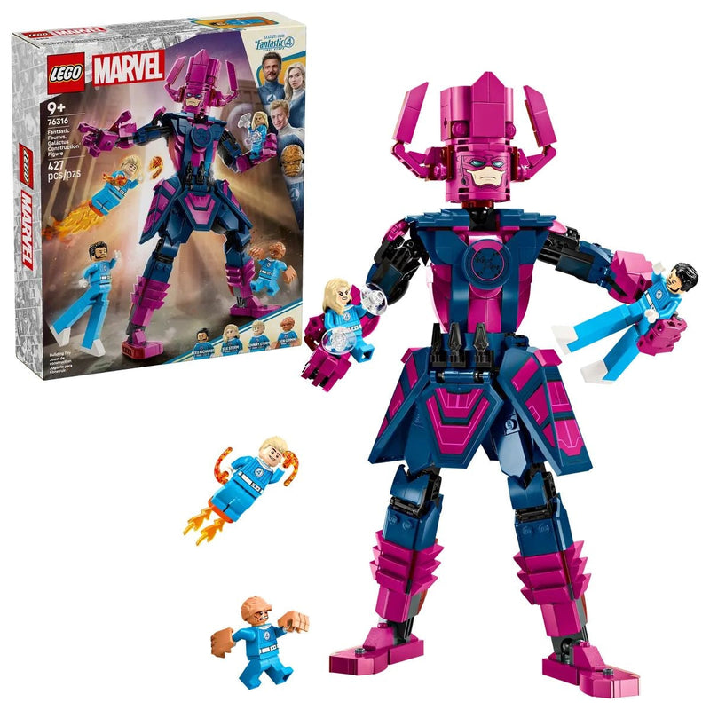 LEGO Marvel Fantastic Four vs. Galactus Construction Figure - 76316, 427-pcs, Ages 9+ W3