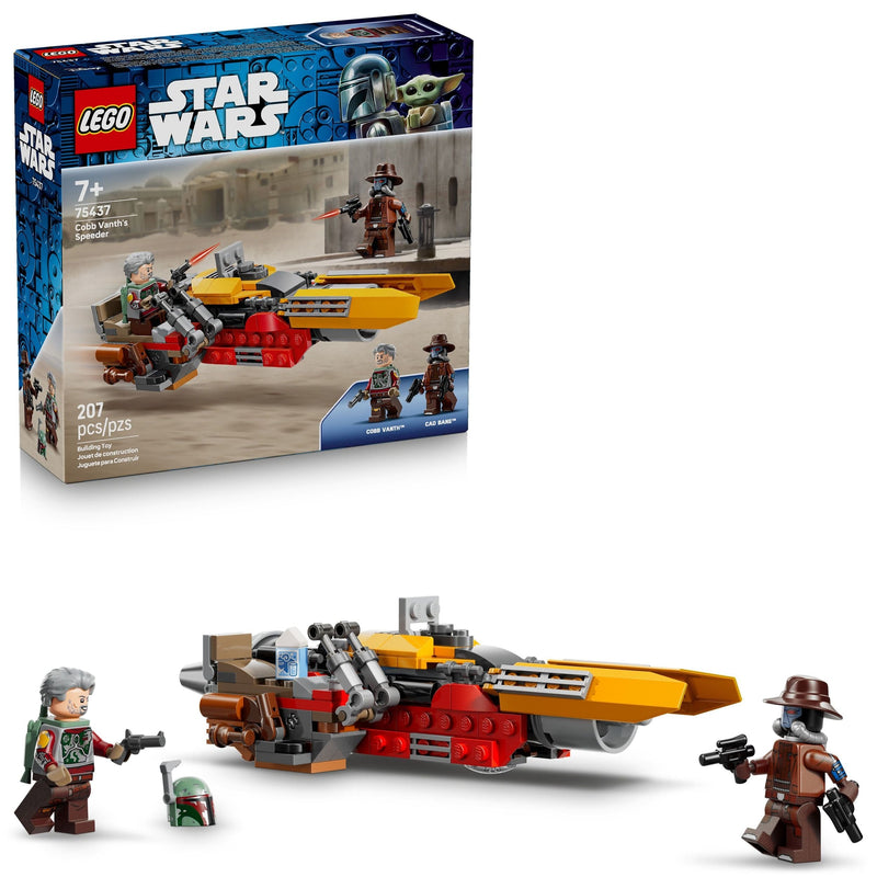 LEGO Star Wars Cobb Vanth’s Speeder Toy Building Set - 75437, 207-pcs, Ages 7+ Q5