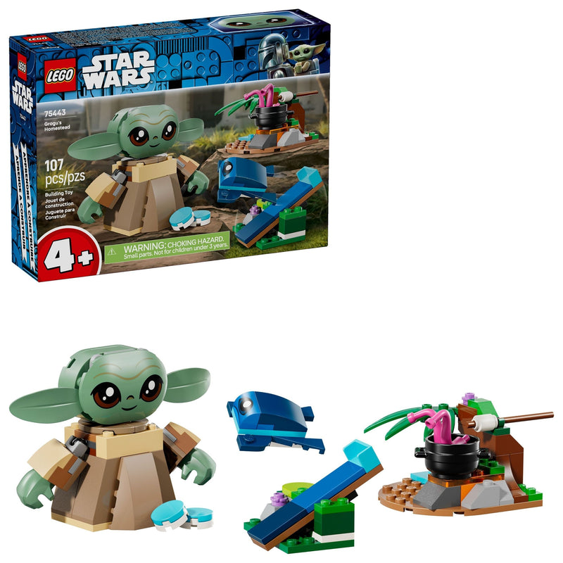 LEGO Star Wars Grogu’s Homestead Building Set - 75443, 107-pcs, Ages 4+ Z7