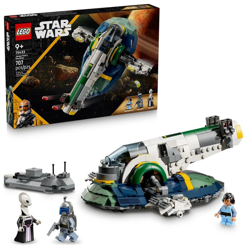 LEGO Star Wars Jango Fett’s Starship - 75433, 707-pcs, Ages 9+ F6