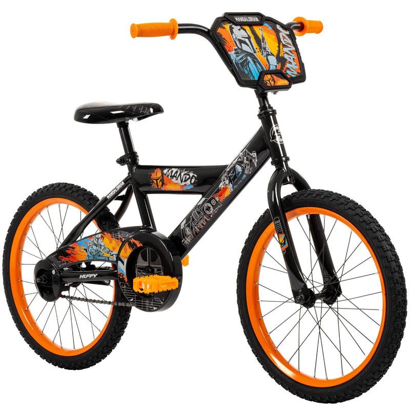 Lucasfilm Star Wars The Mandalorian Kids' Bike with Coaster Brakes, Ages 5-13, 18-in H9