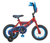 Marvel Spider-Man Kids' Bike 12-in Wheel, Red/Blue