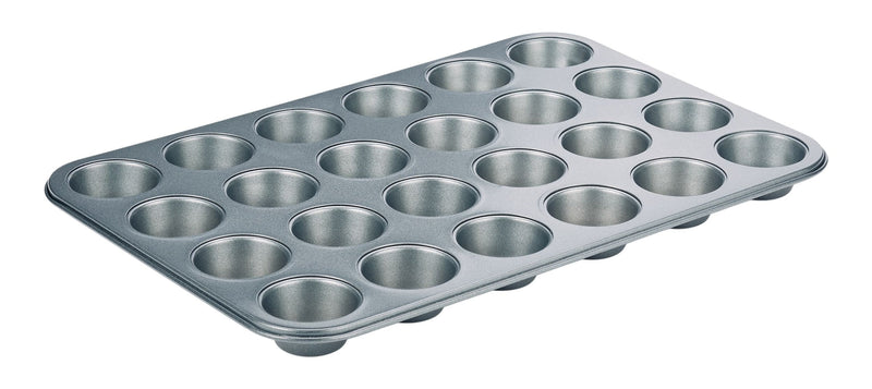 Master Chef Non-Stick Carbon Steel Muffin Pan, 24-Cup J8