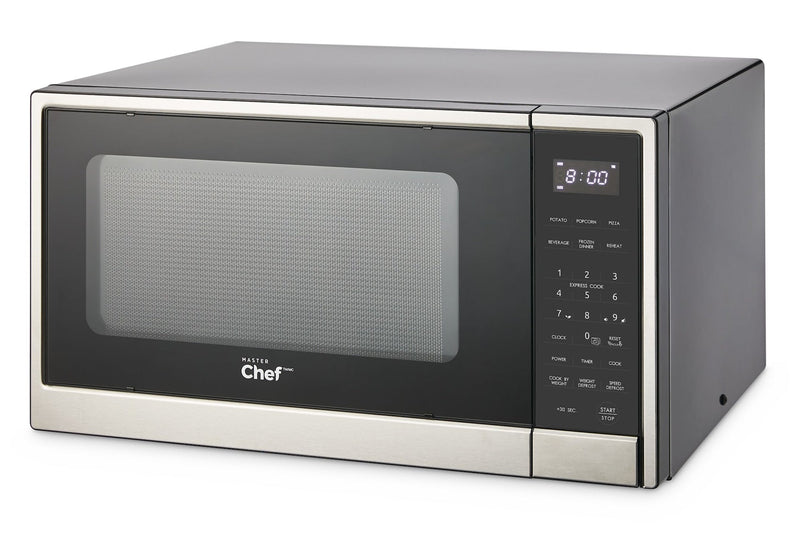 MasterChef Microwave, Stainless Steel, 1.3-cu-ft H9
