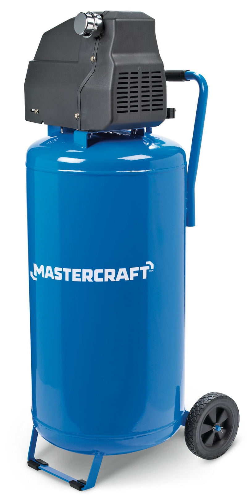 Mastercraft 26-Gallon Oil-Free Portable Vertical Air Compressor, 135 PSI, 1.5 HP I9