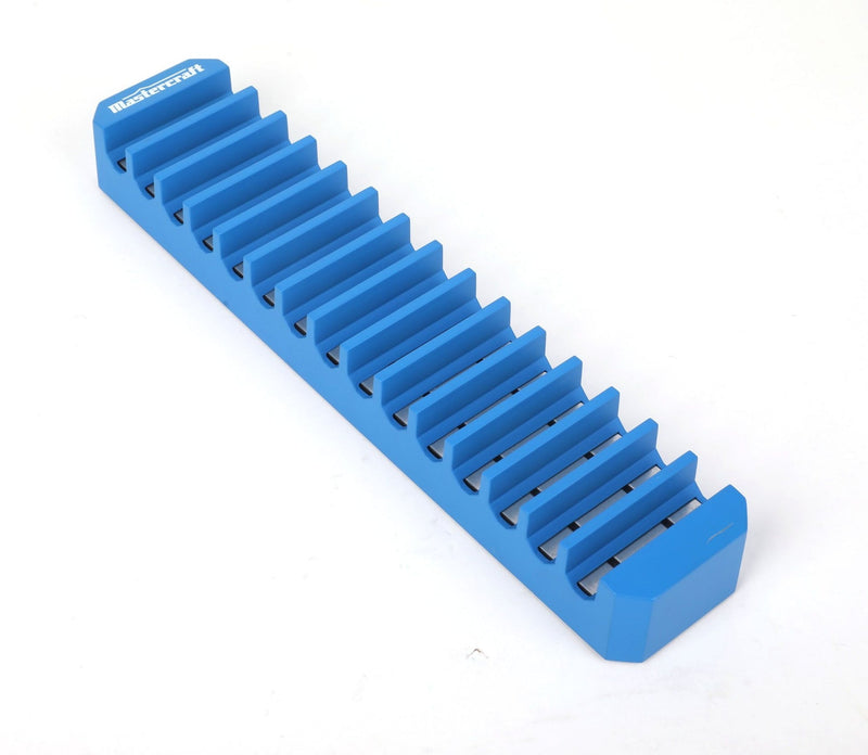 Mastercraft Magnetic Screwdriver Holder for 15 Screwdrivers, 11x2x1.4-in Z3