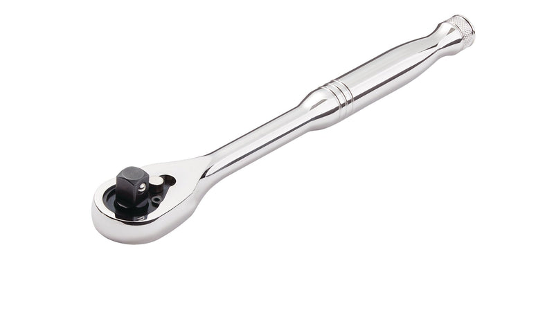 MAXIMUM 3/8-in Drive 90-Tooth Ratchet, CRV, Nickel-Chrome Plating, 8-in G0