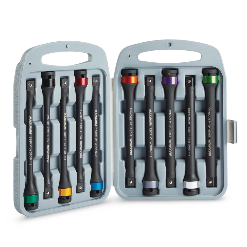 MAXIMUM Impact Torque Extension Sticks, 10-pc G0