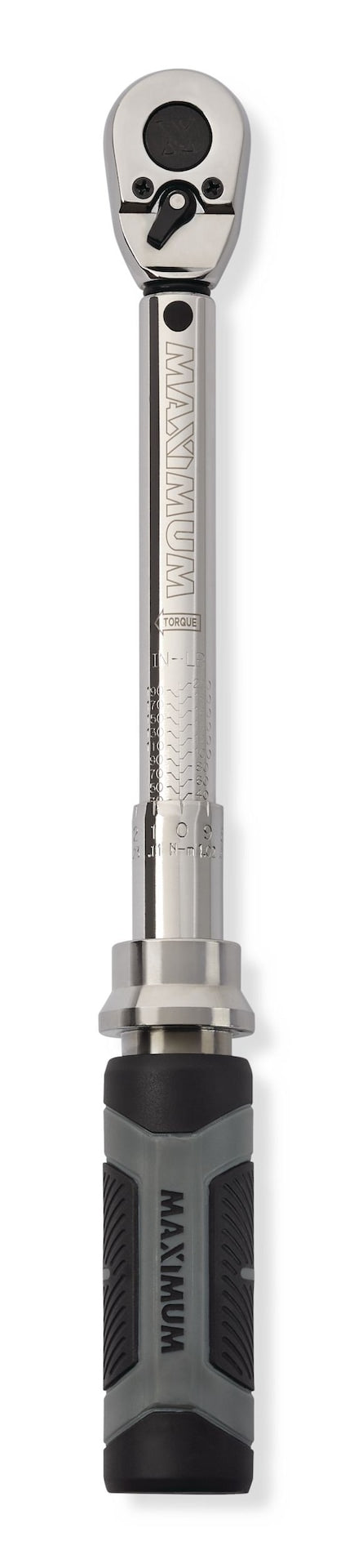 MAXIMUM Torque Wrench, 1/4-in Drive, 40-200 in-lb C5