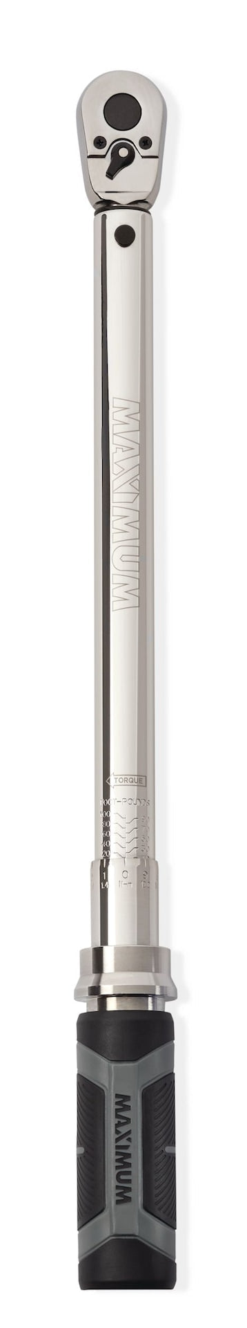 MAXIMUM Torque Wrench, 3/8-in Drive, 20-100 ft-lb N8