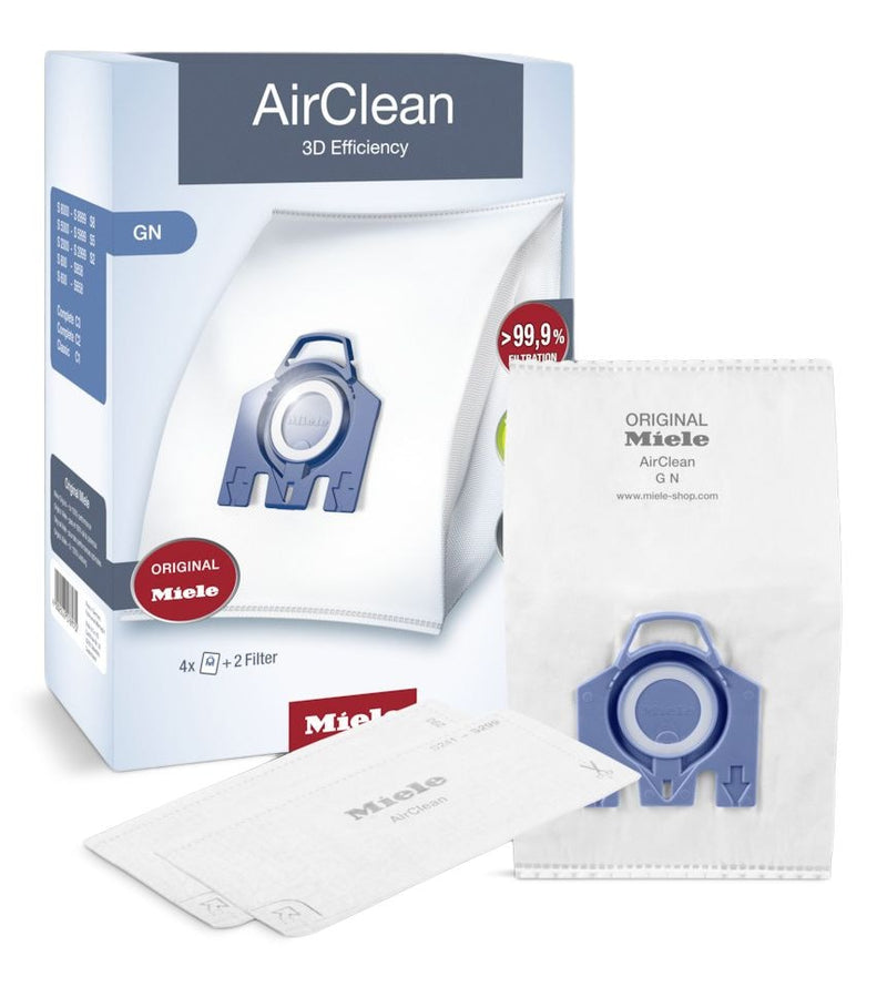 Miele AirClean 3D GN Dust Bags, 4-pk B1