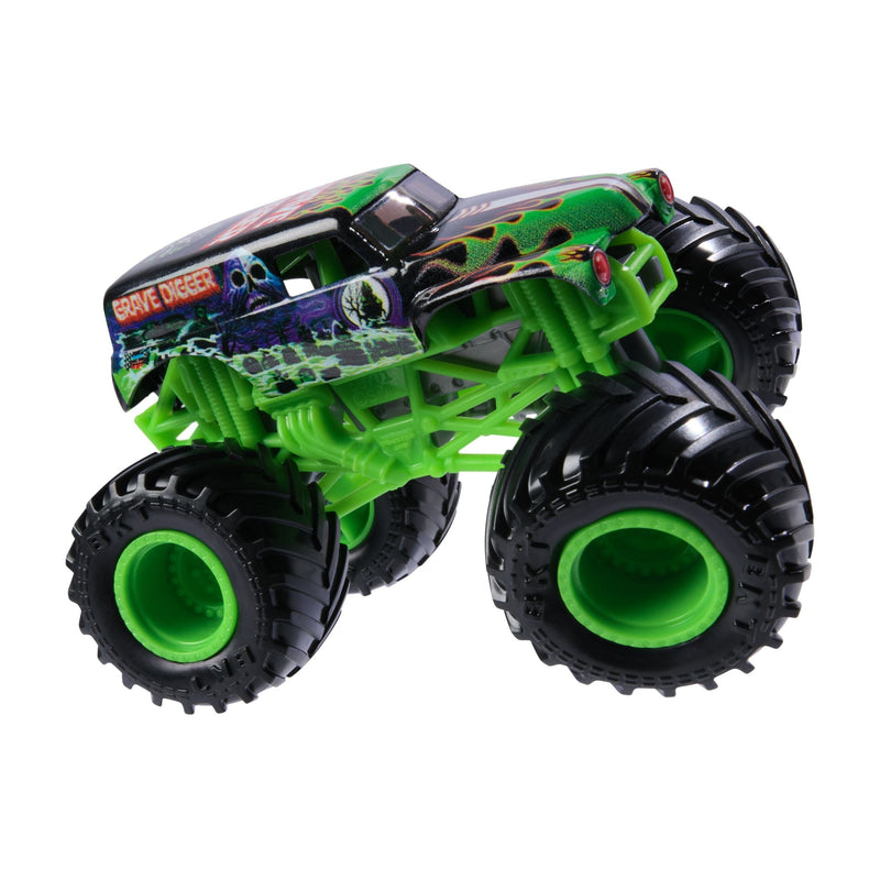 Monster Jam 1:64 Die-Cast Collectible Monster Truck Toy with Driver Figure, Assorted, Ages 3+ P3