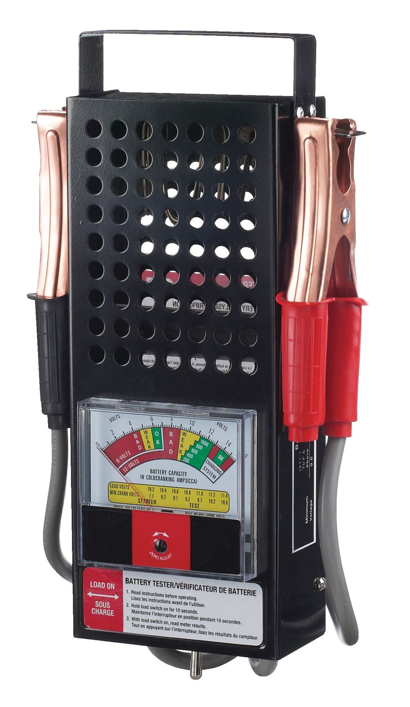 MotoMaster Battery Tester, 100-Amp Load, 6V/12V D0
