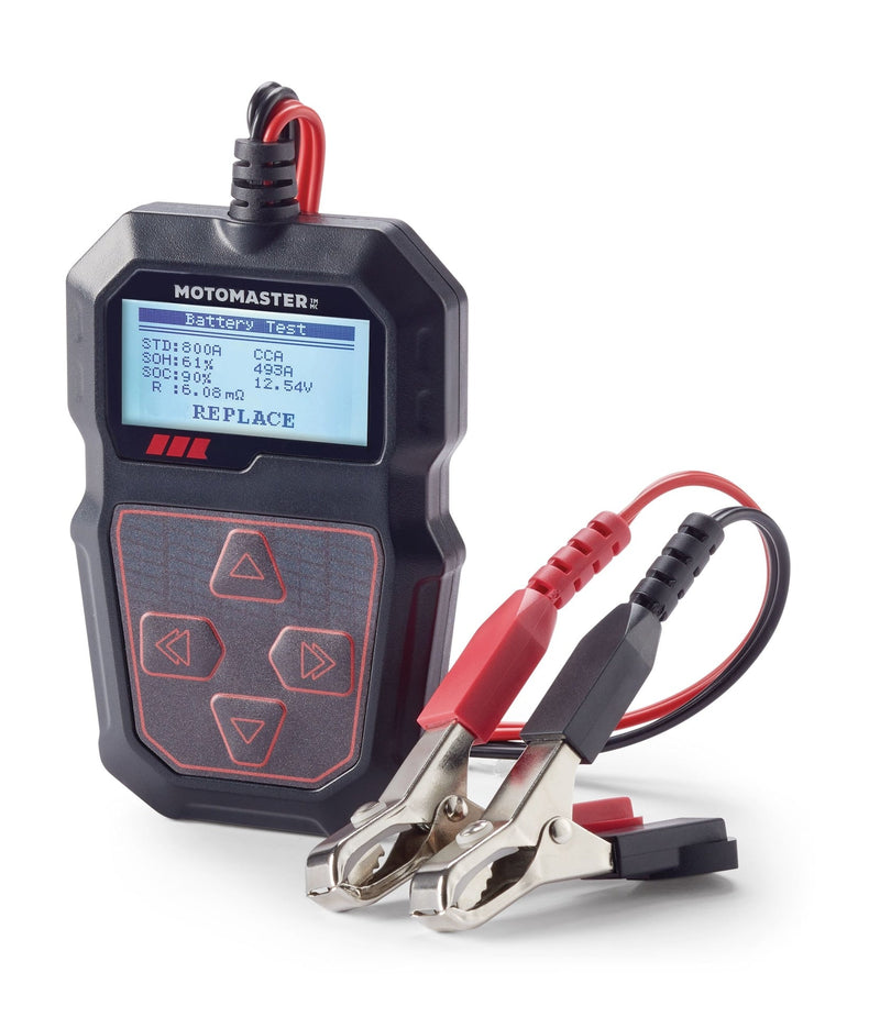 MotoMaster Digital Car Battery Tester/Analyzer, 12V Y4