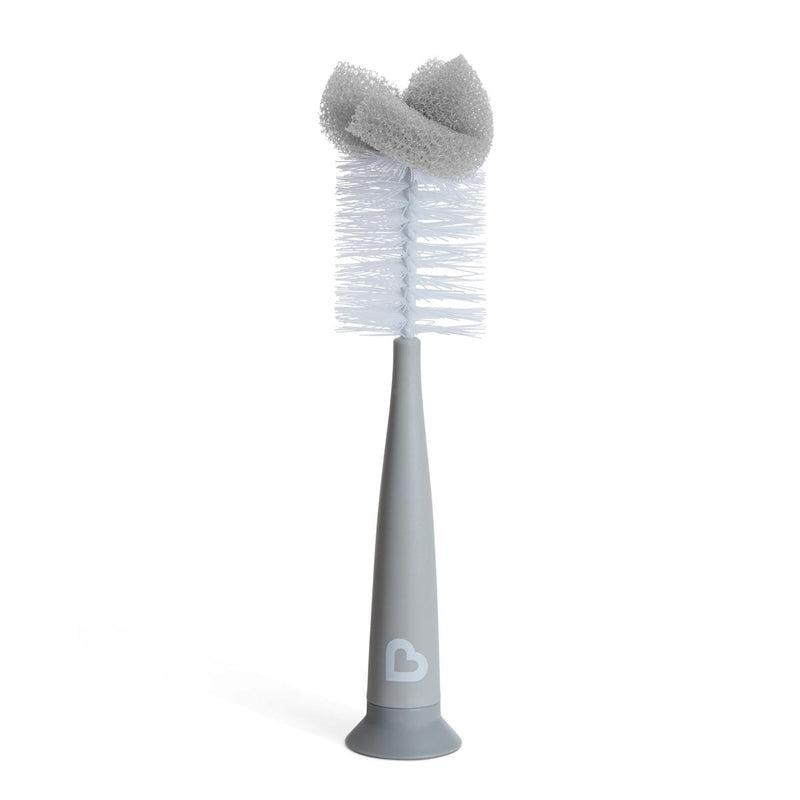Munchkin Sponge Bottle Brush, Grey F2
