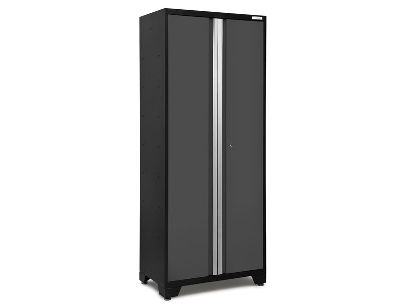 NewAge Bold 3.0 Series 24-Gauge Steel Multi-Use Locker, Fully-Welded, 800-lb Capacity, Black/Grey, 30-in W3