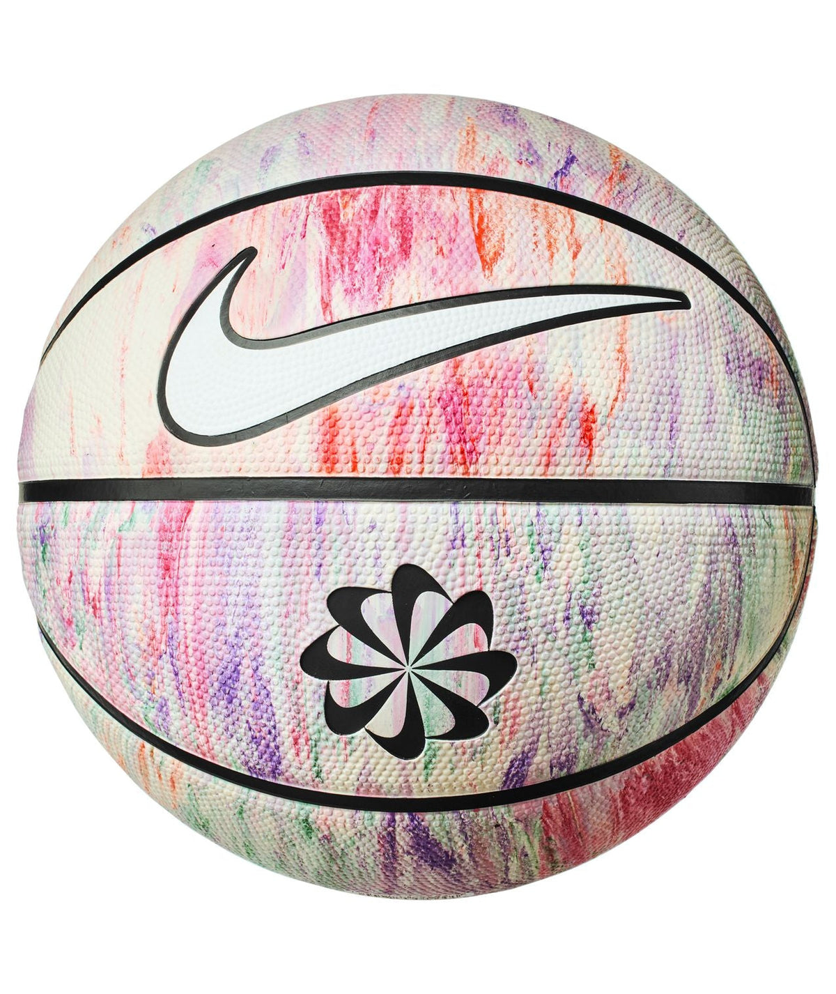 Nike Everyday Playground 8P Next Nature Outdoor Basketball, Official Size 7 (29.5-in), White