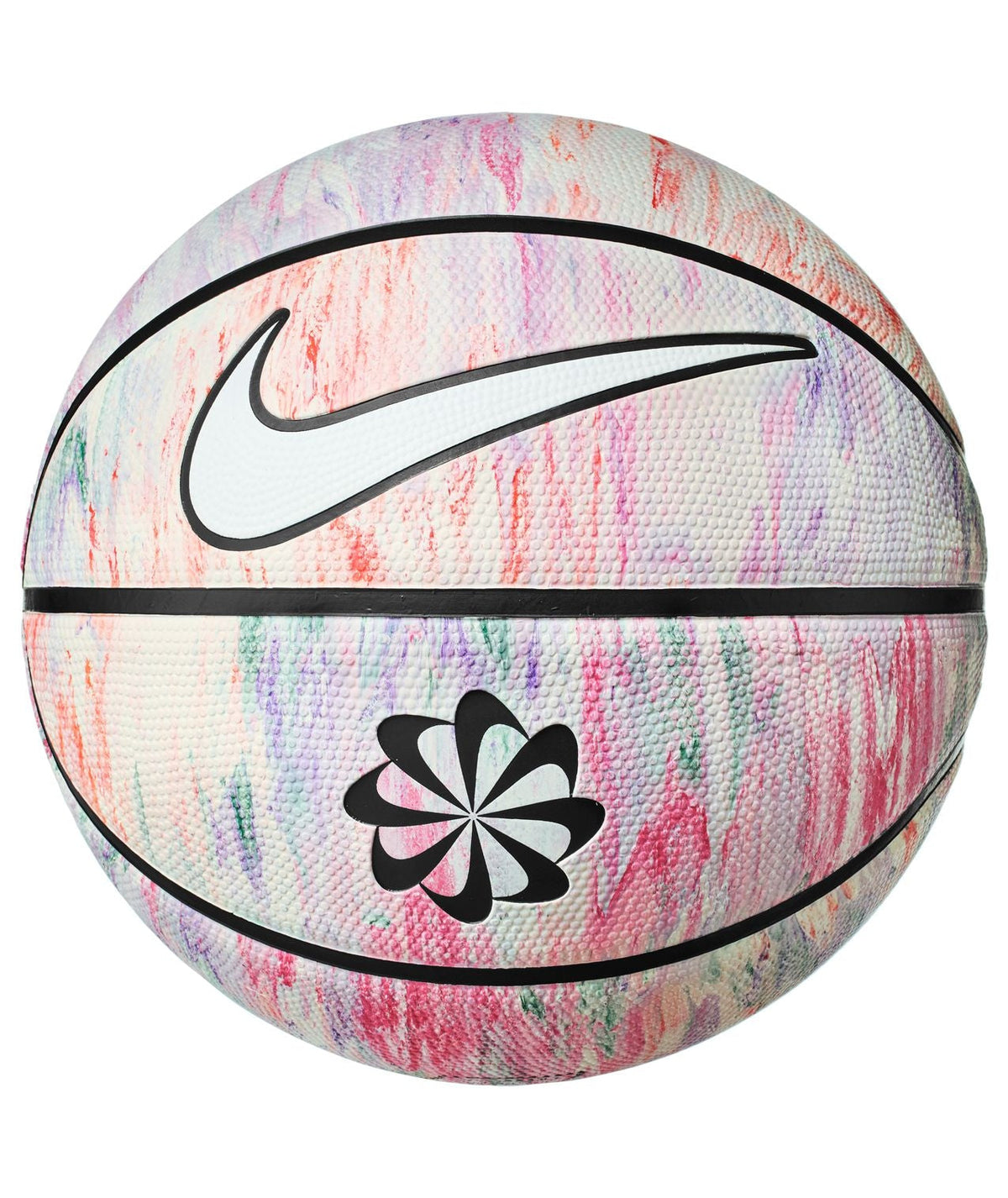 Nike Everyday Playground 8P Next Nature Outdoor Basketball, Official Size 7 (29.5-in), White