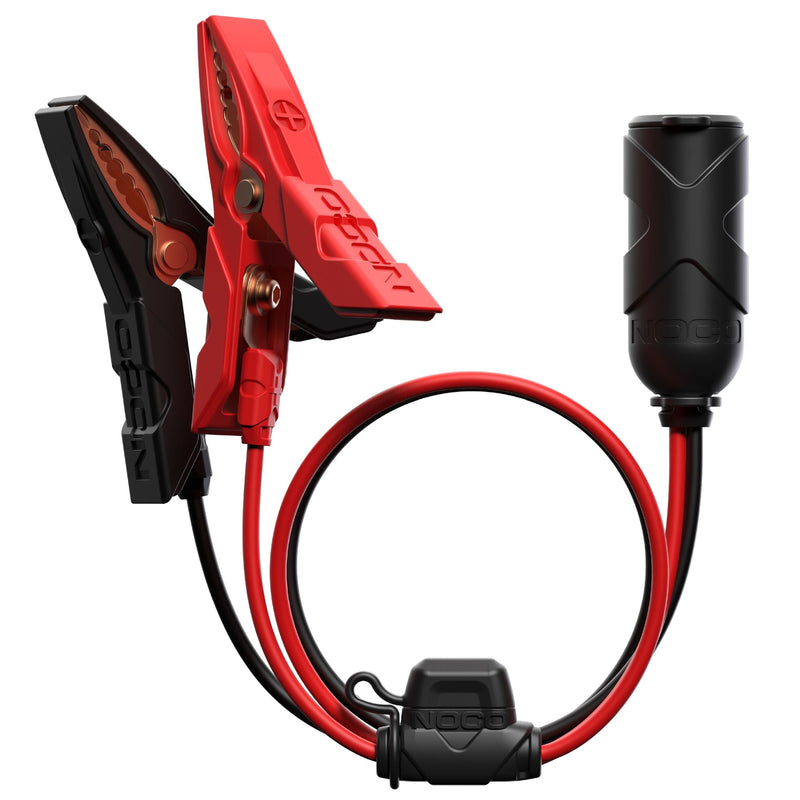 NOCO GC017 12V Socket/Plug to Battery Clamps/Eyelets Adapter C8