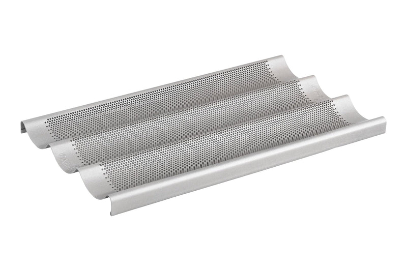 Paderno Professional Non-Stick Baguette Pan, Champagne R5