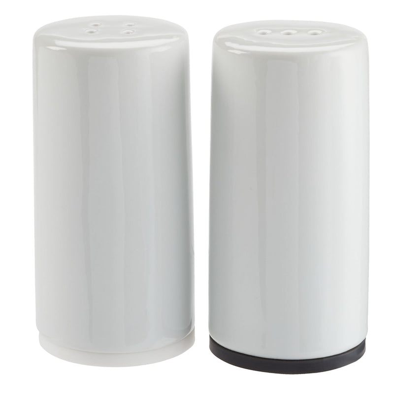 PADERNO Professional Salt & Pepper Shakers, Dishwasher-Safe, White B5